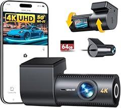 Cievie 4K Dual Dash Cam with WiFi