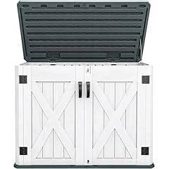 DWVO Weather-Resistant Outdoor Storage Shed