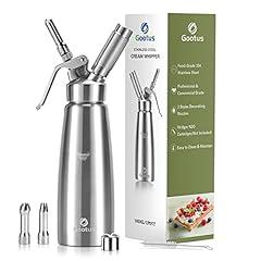Gootus Professional Stainless Steel Whipped Cream Dispenser