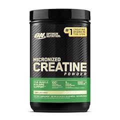 Optimum Nutrition Creatine Monohydrate Powder, Unflavored, 120 Servings