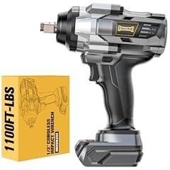 DIYtoolifz Cordless Impact Wrench 1000Ft-lbs