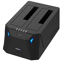 Sabrent Dual Bay External Hard Drive Docking Station EC-HD2B