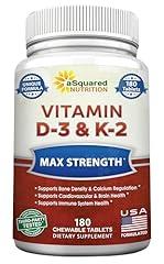 aSquared Nutrition Vitamin D3 with K2 Supplement