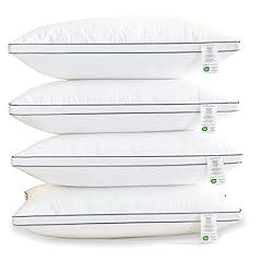 Bedtova Quilted Reversible Queen Pillows