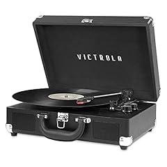 Victrola Vintage 3-Speed Bluetooth Suitcase Turntable VSC-550BT-BLK