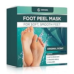 DERMORA Foot Peel Mask - Exfoliating Foot Masks