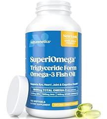 Naturenetics Triglyceride Omega 3 Fish Oil 180