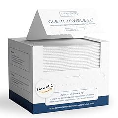 Clean Skin Club Clean Towels XL, 100 ct, 2 pack