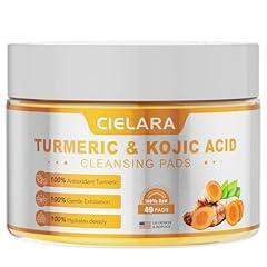 CIELARA Turmeric Kojic Acid Cleansing Pads