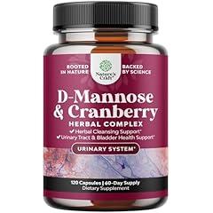 D Mannose with Cranberry Supplement - 120 Count