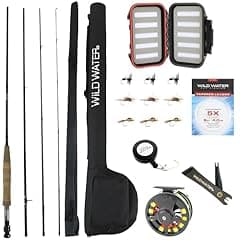 Wild Water Fly Fishing Combo Starter Kit