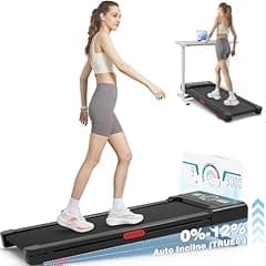 Trailviber Walking Pad Treadmill with Auto Incline