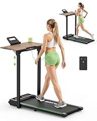 Akluer Walking Pad Treadmill with Desk