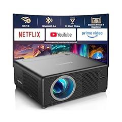 CiBest WiFi Bluetooth Mini Projector 1080P