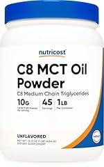 Nutricost C8 MCT Oil Powder 1LB