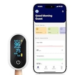 FondCircle Bluetooth Pulse Oximeter Fingertip