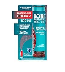 Kori Krill Antarctic Krill Oil Omega 3 Supplement