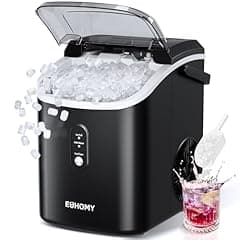 EUHOMY Nugget Ice Maker with Handle