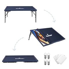 BULAPEACH Puzzle Table with Folding Legs
