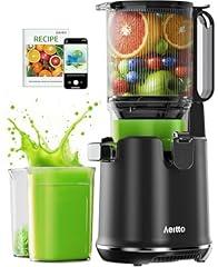 Aeitto Cold Press Juicer with Extra Wide Mouth
