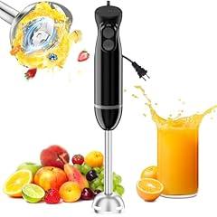 Bonsenkitchen Immersion Blender with Stainless Steel Blades