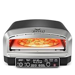 BIG HORN OUTDOORS 14-Inch Electric Pizza Oven
