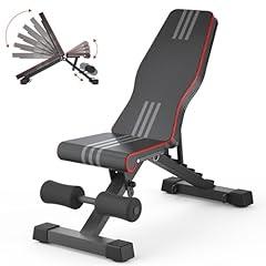 OUNUO Adjustable Weight Bench 660LBS