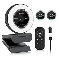 Angetube 1080P 60FPS Streaming Webcam with Microphone