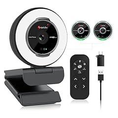 Angetube 1080P 60FPS Streaming Webcam with Microphone