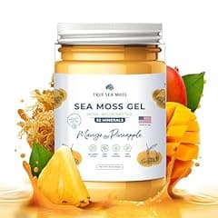 TrueSeaMoss Wildcrafted Irish Sea Moss Gel - MANGO/PINEAPPLE, 1