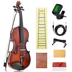 Electric/Acoustic Violin with Ebony Accessories