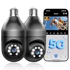 Chpuss 5G WiFi Light Bulb Security Camera