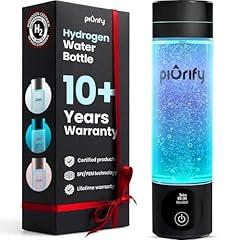 PIURIFY Hydrogen Water Bottle Black