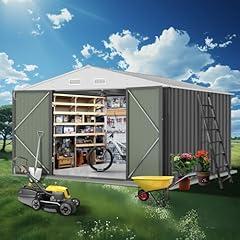 GarveeLife Outdoor Storage Shed 12x10 Ft