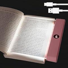 Rechargeable Pink Book Light