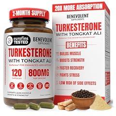 Benevolent Nourishment Turkesterone Supplement with BioPerine