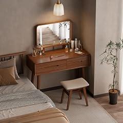 Dongmuwujee Solid Wood Vanity Desk