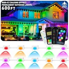 LITSOUL Permanent RGB+IC Outdoor Eave Lights