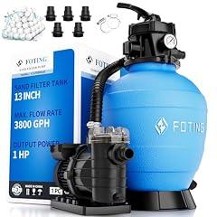 FOTING Above Ground Pool Sand Filter Pump