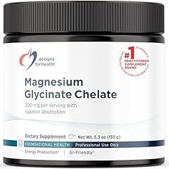 Designs for Health Magnesium Glycinate Powder - Orange
