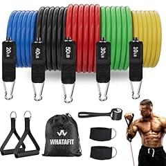 Whatafit Resistance Bands Home Gym Set