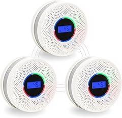 KLTsenaife Wireless Smoke and CO Detector (3 Pack)