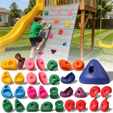 rock climbing wall