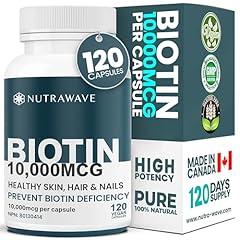 Nutrawave Extra Strength Biotin 10000mcg