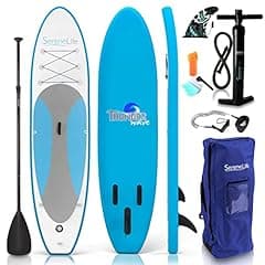 SereneLife Inflatable Stand Up Paddle Board