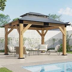 Amerlife 10x12 Wood Gazebo