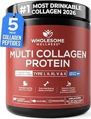 Wholesome Wellness Multi Collagen Protein Powder