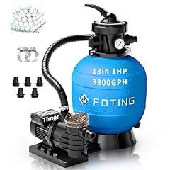 FOTING Above Ground Pool Sand Filter Pump