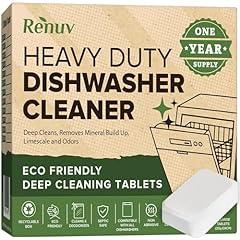 Renuv Dishwasher Cleaner and Deodorizer Tablets