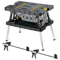 Keter Portable Workbench with Clamps